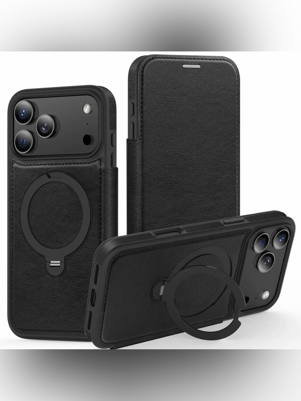 Stand case for iPhone 17 Pro Max black